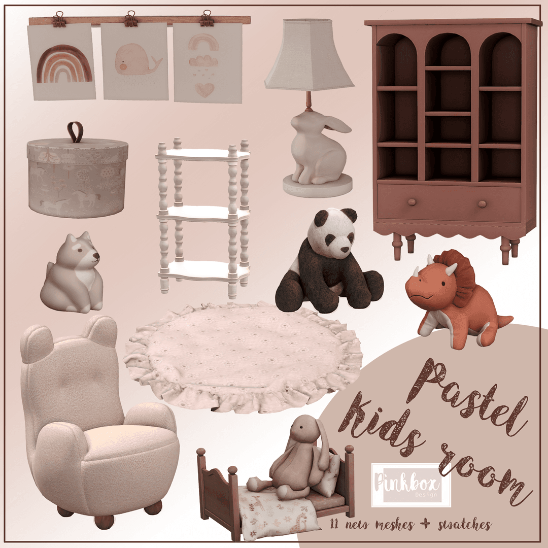 Набор Pastel Kids Room